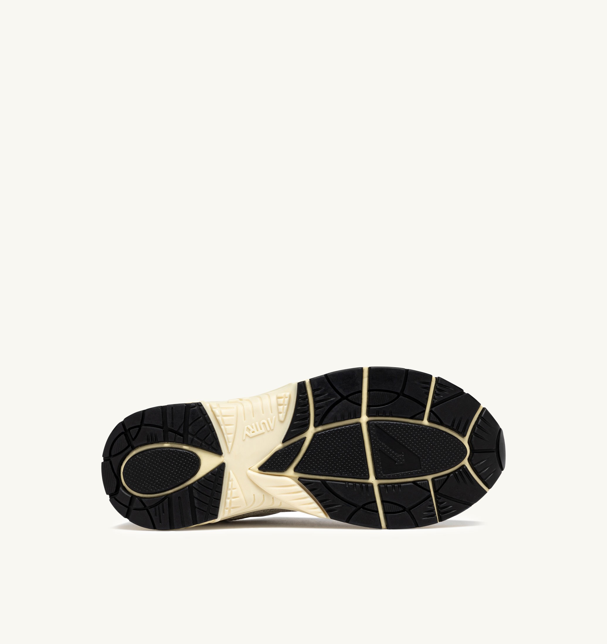 SNEAKERS HYPERWAY IN MESH BIANCO E PELLE GLITTER GRIGIA