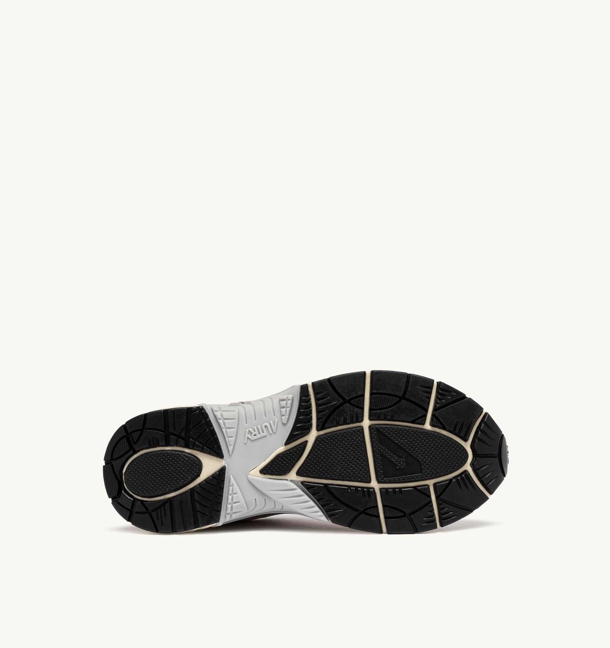 SNEAKERS HYPERWAY IN PELLE SINTETICA E MESH ARGENTO POWDER E FEATHER GRAY