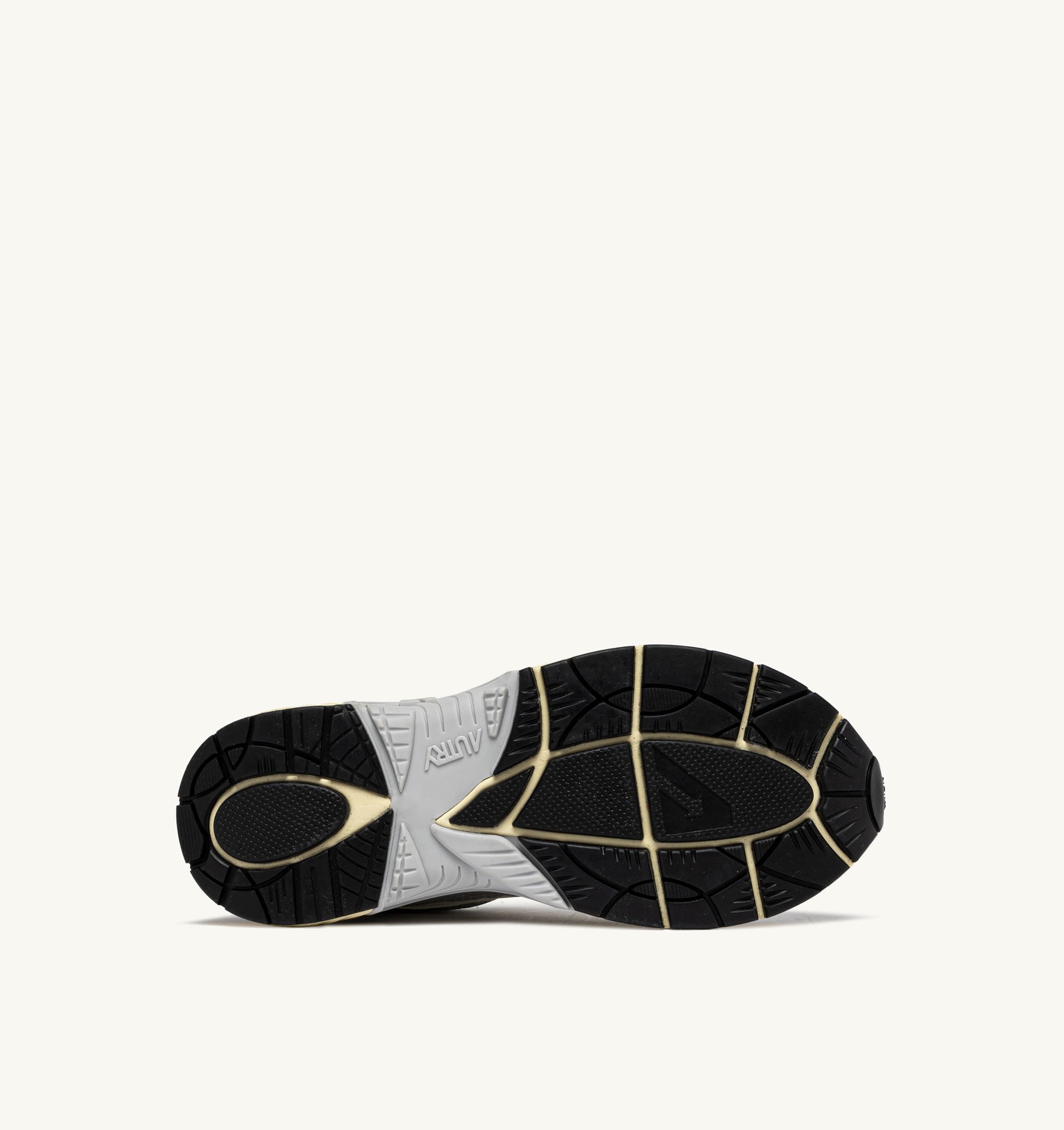 SNEAKERS HYPERWAY IN PELLE SINTETICA E MESH BIANCO ARGENTO E NERO