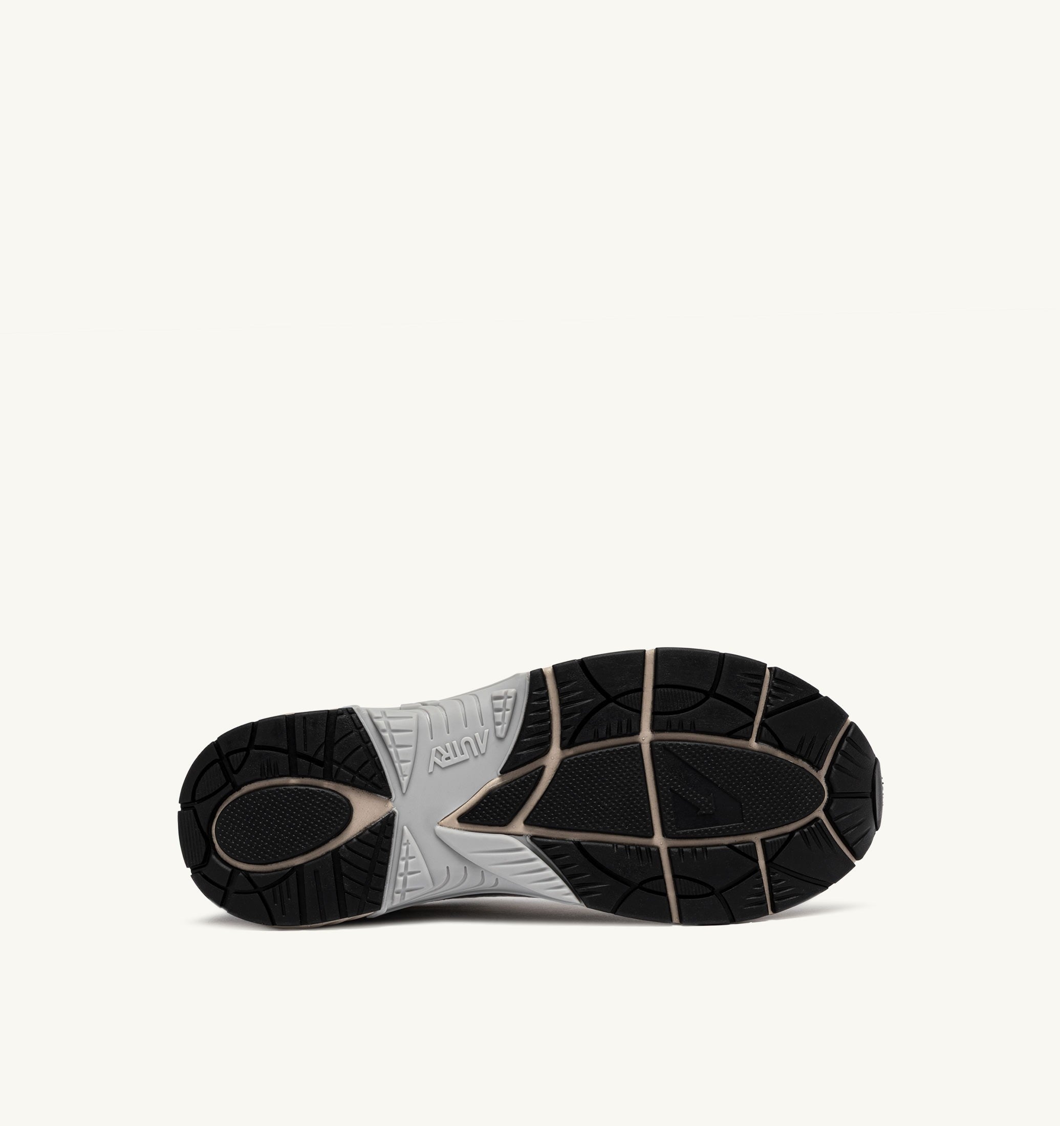 SNEAKERS HYPERWAY IN PELLE SINTETICA E MESH ARGENTO BIANCO E IRISH CREAM