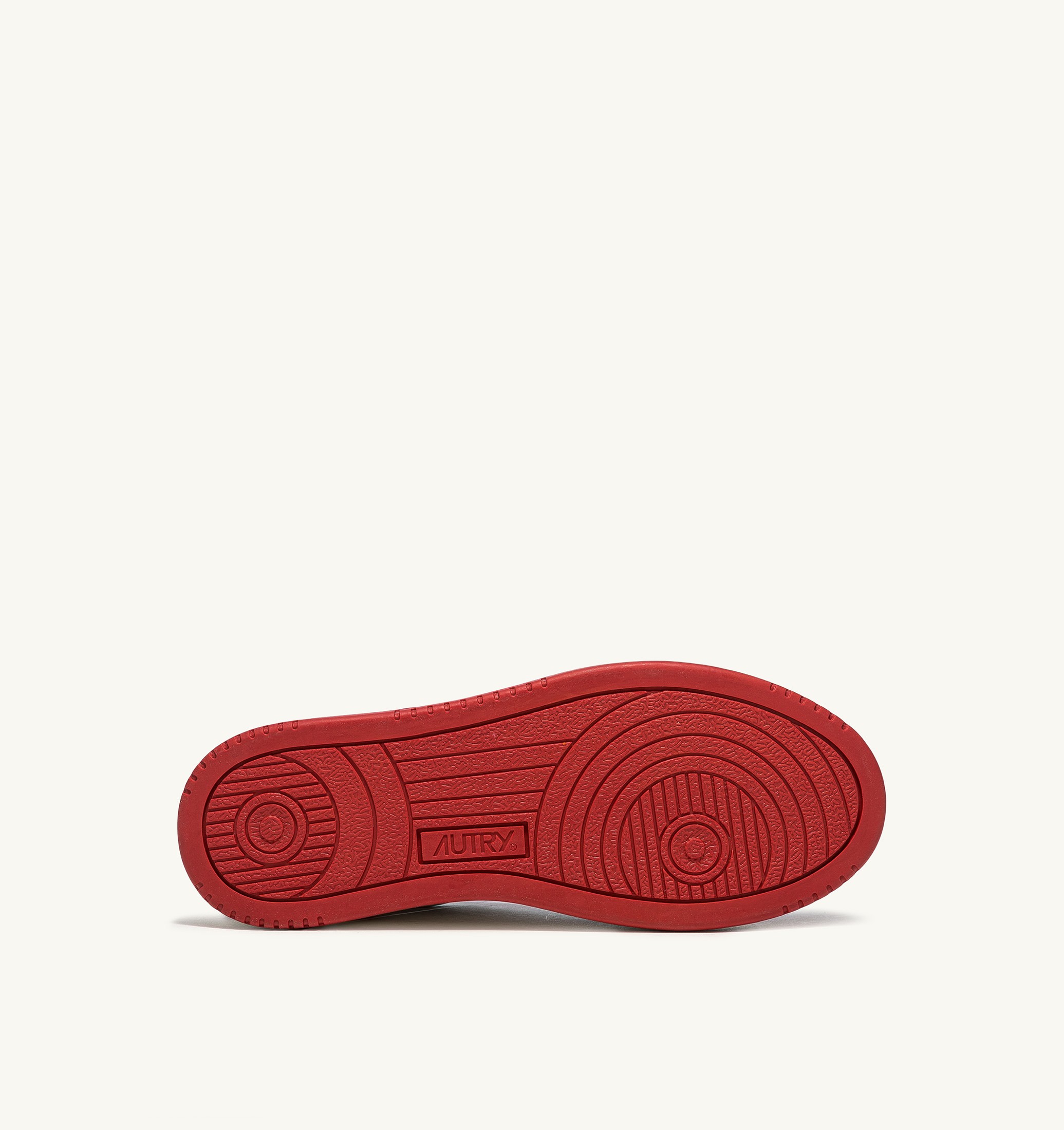 SNEAKERS MEDALIST LOW BICOLOR IN PELLE BIANCA E ROSSA
