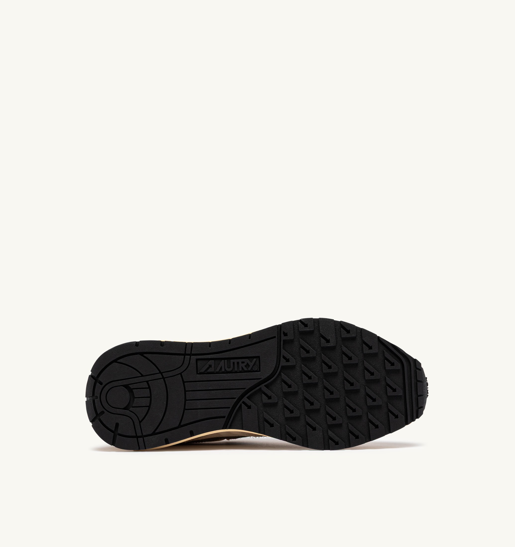 SNEAKERS REELWIND LOW IN NYLON E SUEDE ECRU E COVERT GREEN