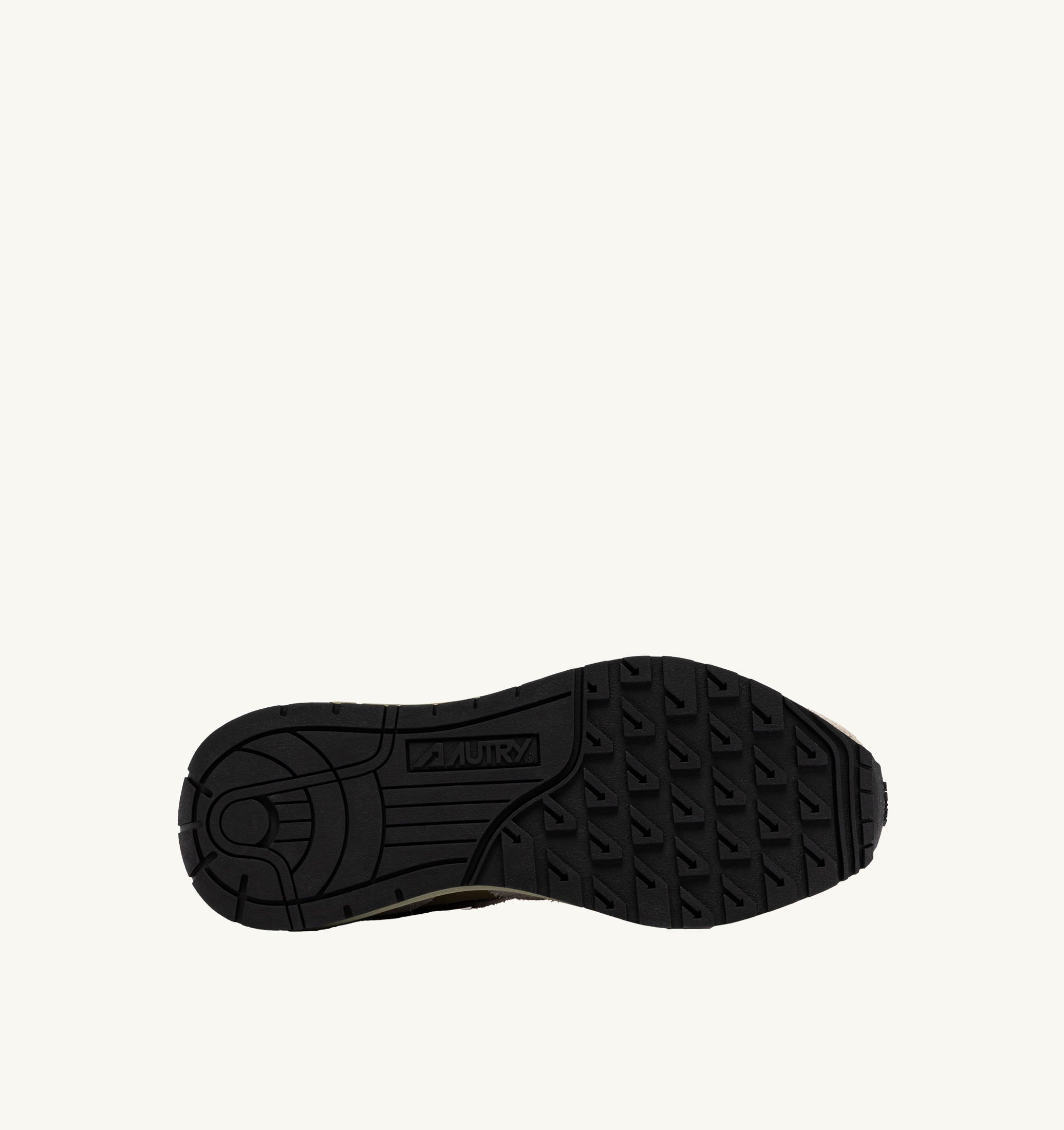 SNEAKERS REELWIND LOW IN SUEDE E NYLON NERO SPIAGGIA E DRIED HERB