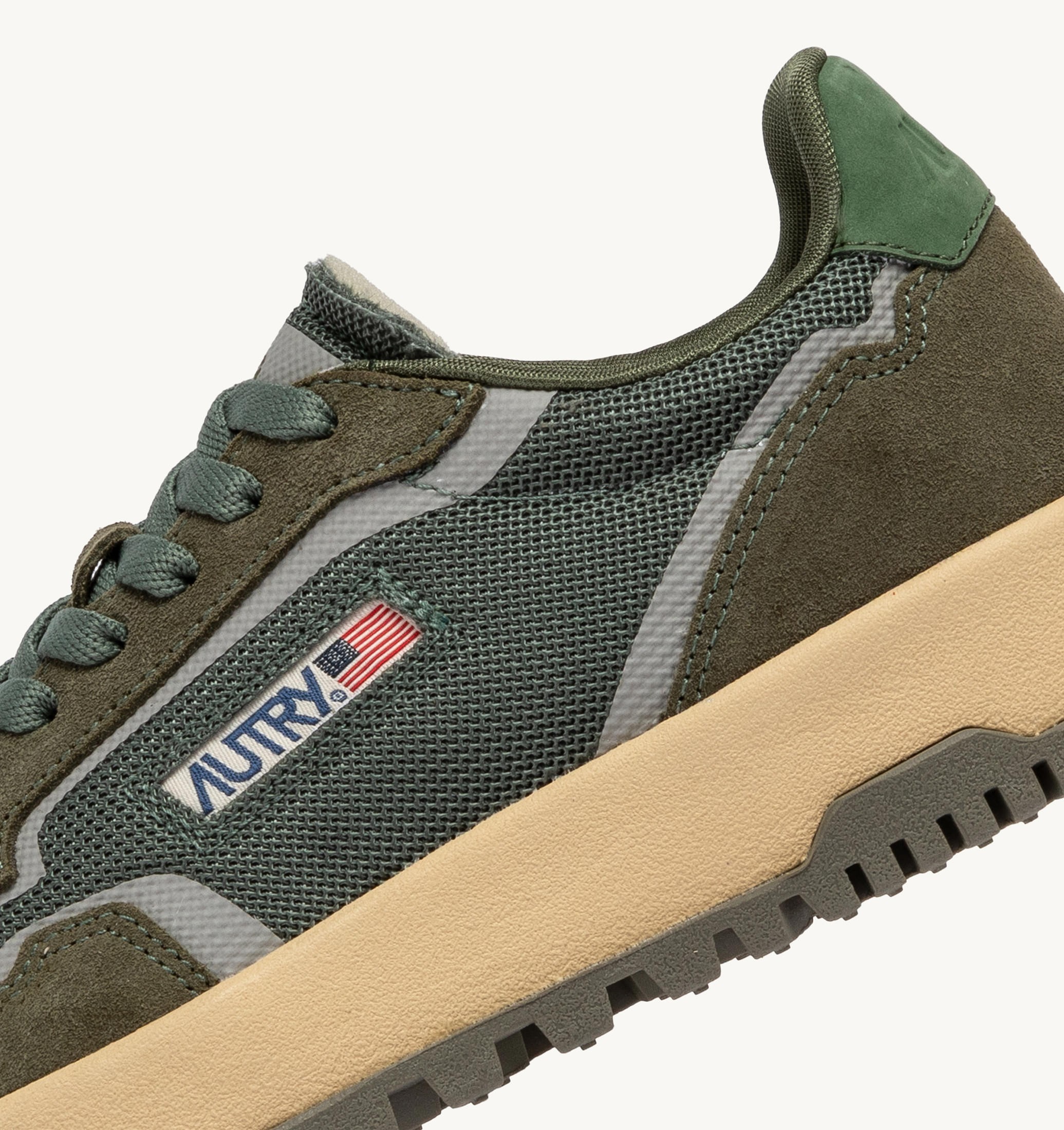 SNEAKERS WILDPACE LOW IN DRAGON MESH E SUEDE SCHIO E MILITARY