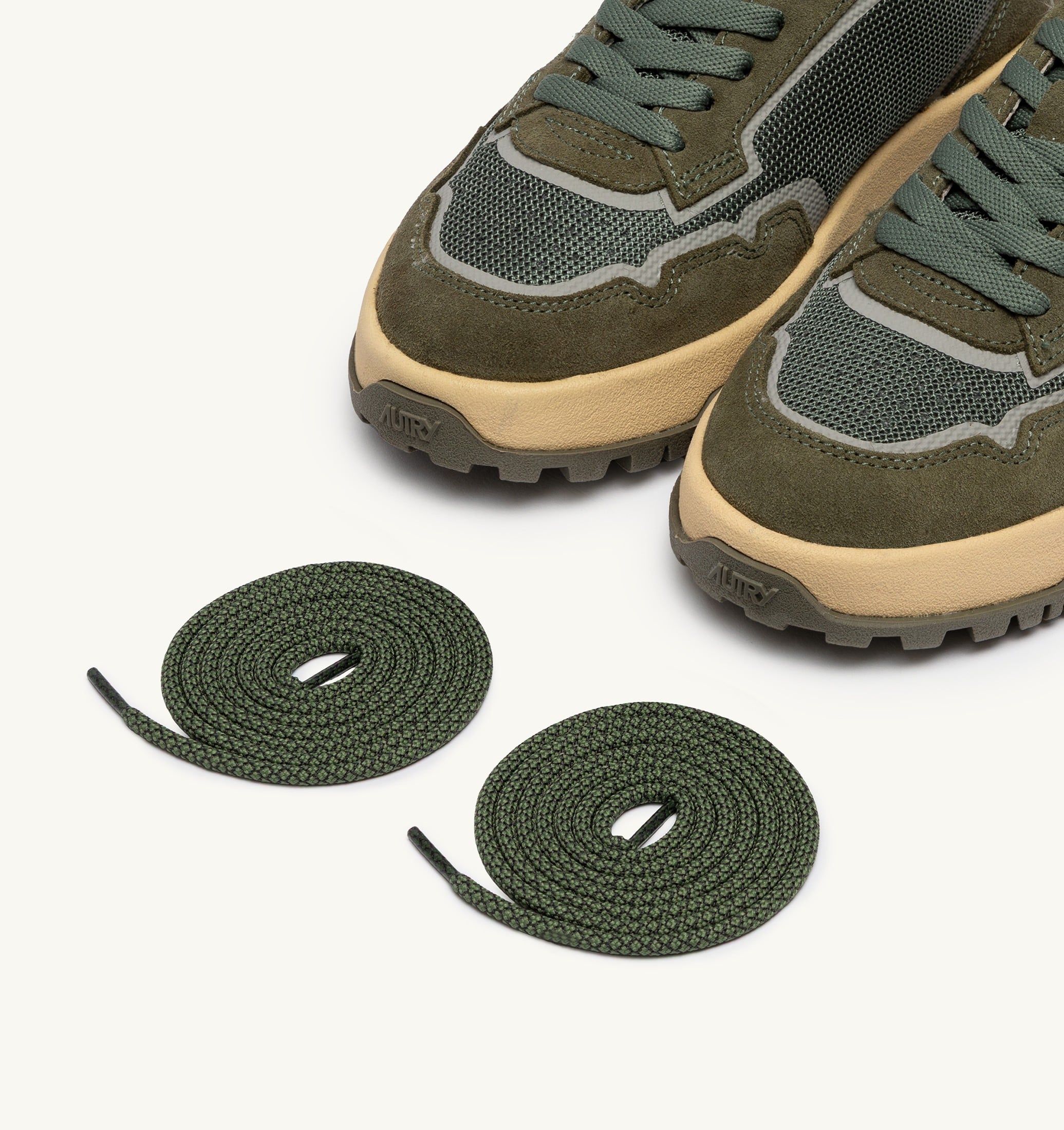 SNEAKERS WILDPACE LOW IN DRAGON MESH E SUEDE SCHIO E MILITARY